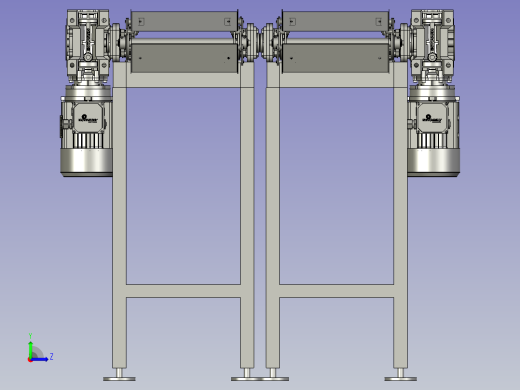 板链输送线左视缩略图