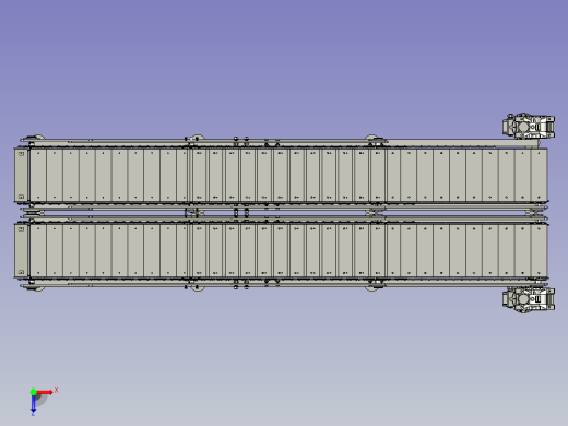板链输送线俯视缩略图