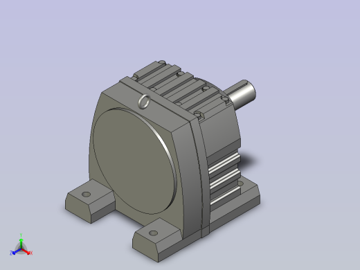 CQGRR斜齿轮减速电机GR107R77-Y15-4P-528-M1_GR斜齿轮减速机-AA200T
