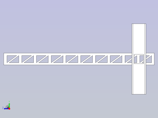 立柱模型图右视缩略图