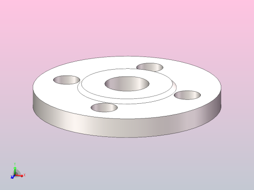 DN16化工法兰(平面)