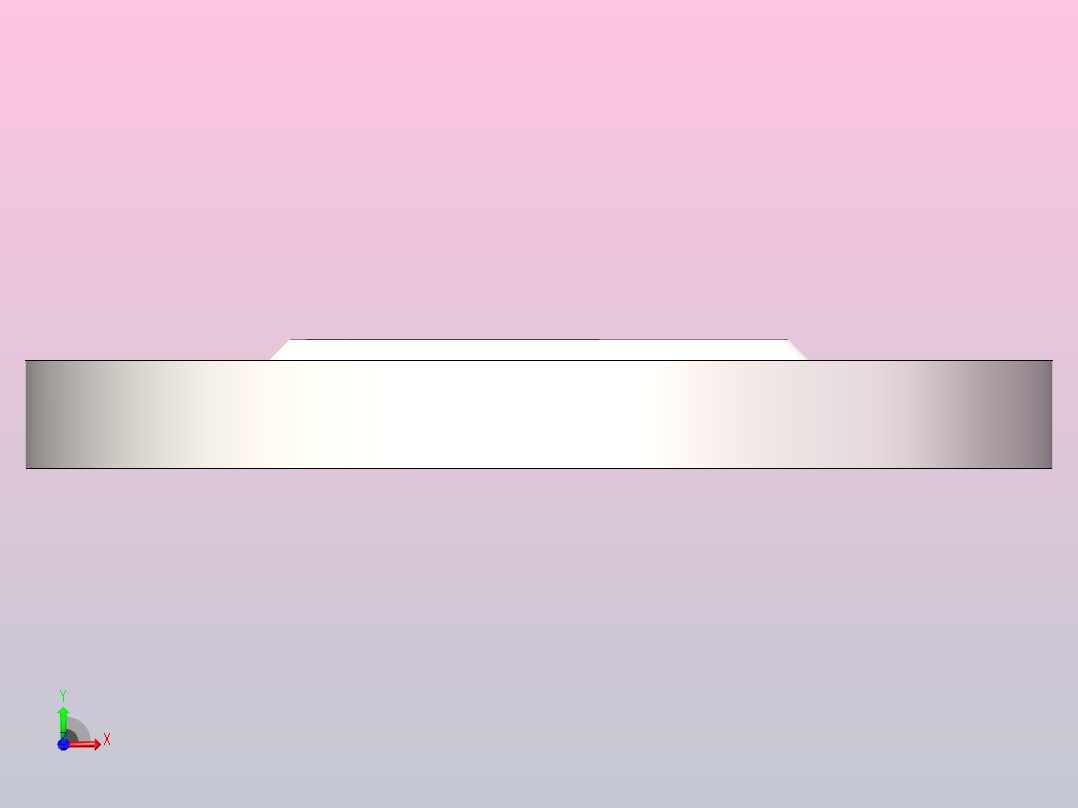 DN16化工法兰(平面)前视图