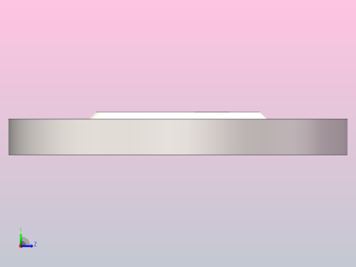 DN16化工法兰(平面)左视缩略图