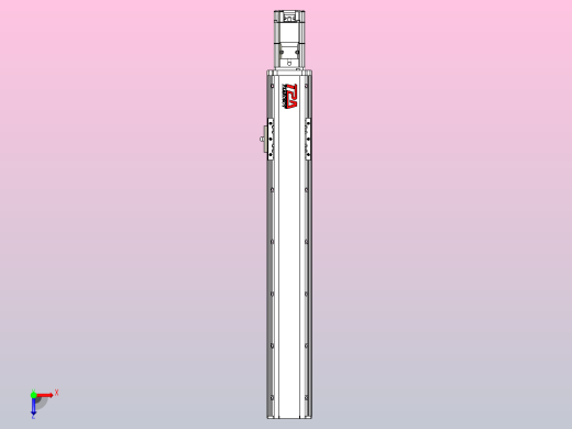 日规模组半封闭丝杆TPA-HNR-85D-1610C-L450-M-C-P20-N3俯视缩略图
