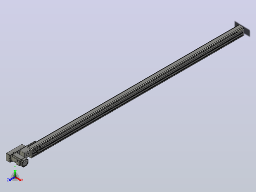 皮带直线轴半封闭可选导轨TPA-HNB-65S-90-L2050-ML-C-P10-N3
