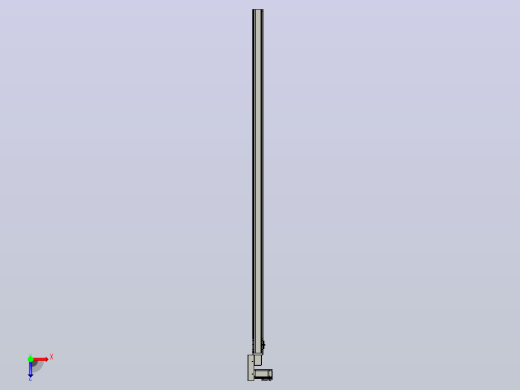 皮带直线轴半封闭可选导轨TPA-HNB-65S-90-L2050-ML-C-P10-N3俯视缩略图