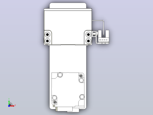钢基模组TPA-KSR-6005C-500A1-MP-H1S2前视缩略图