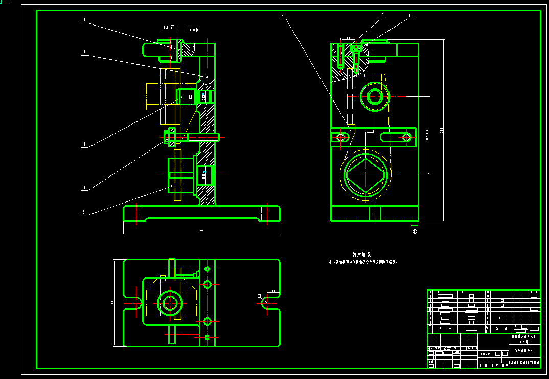 CA6140车床拨叉831002加工工艺编制及钻孔夹具设计（镗、钻、攻螺纹3套夹具）