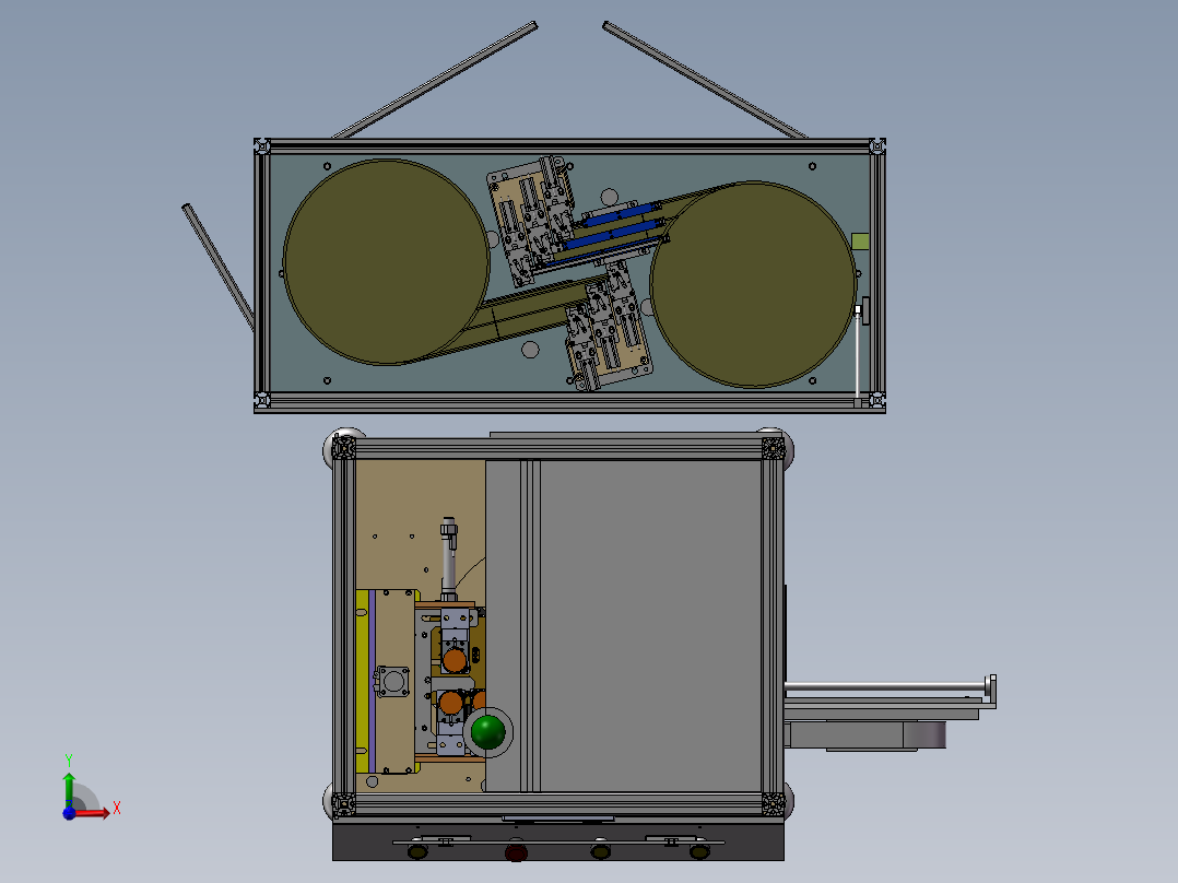 6轴 锁螺丝机前视图