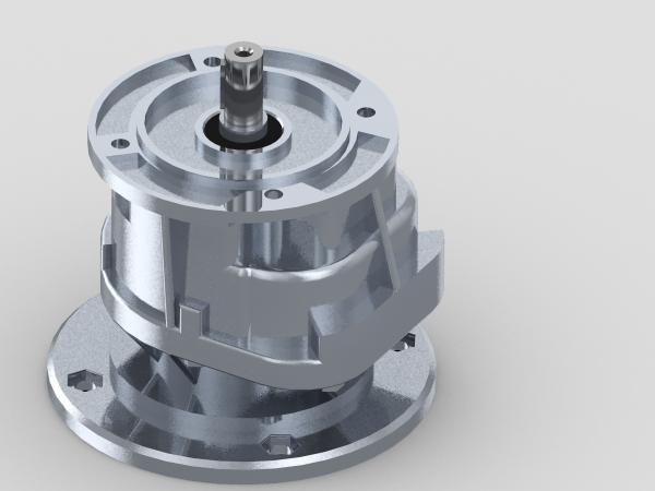 内嵌圆柱齿轮减速器