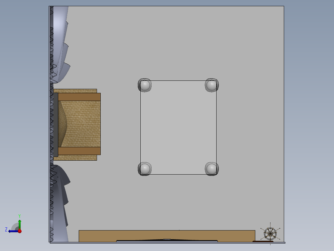solidworks 室内设计右视图