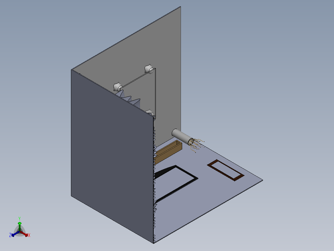 solidworks 室内设计正等轴测图
