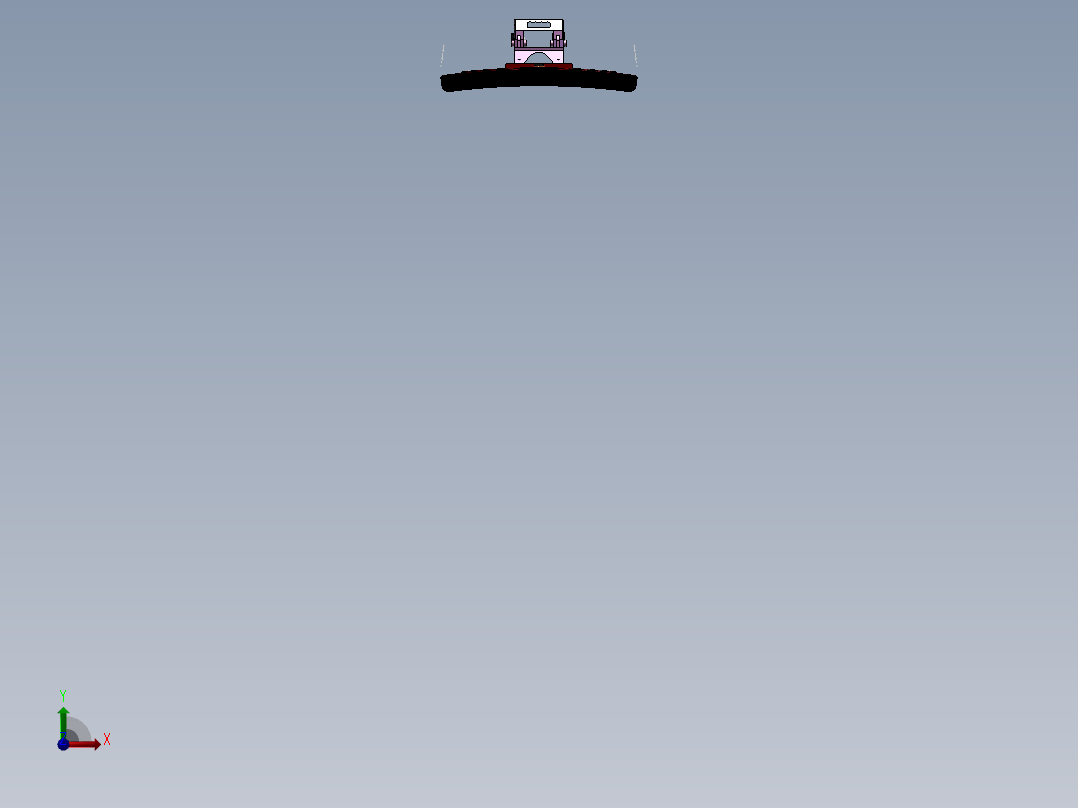 健身提踵板用来装杠铃的s前视图