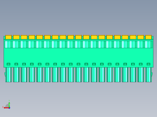 DEGSON 15EDG 系列 3.5mm 插拔式接线端子 FullPack-15EDGKD-3.5-19P-14-00AH后视缩略图