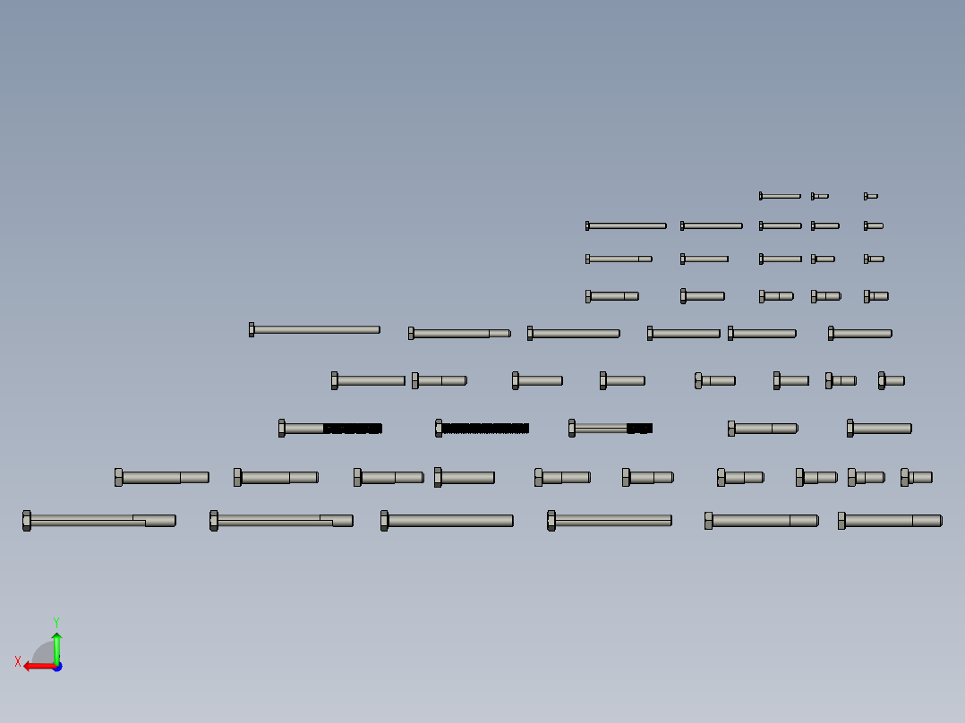 螺钉HM8 -10后视图