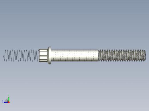 1-4in-20 2long 12-point screws.x_t右视缩略图