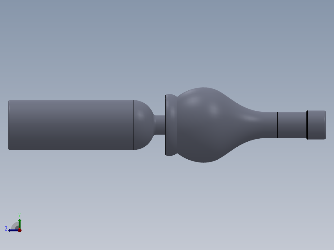 螺旋开瓶器27右视图