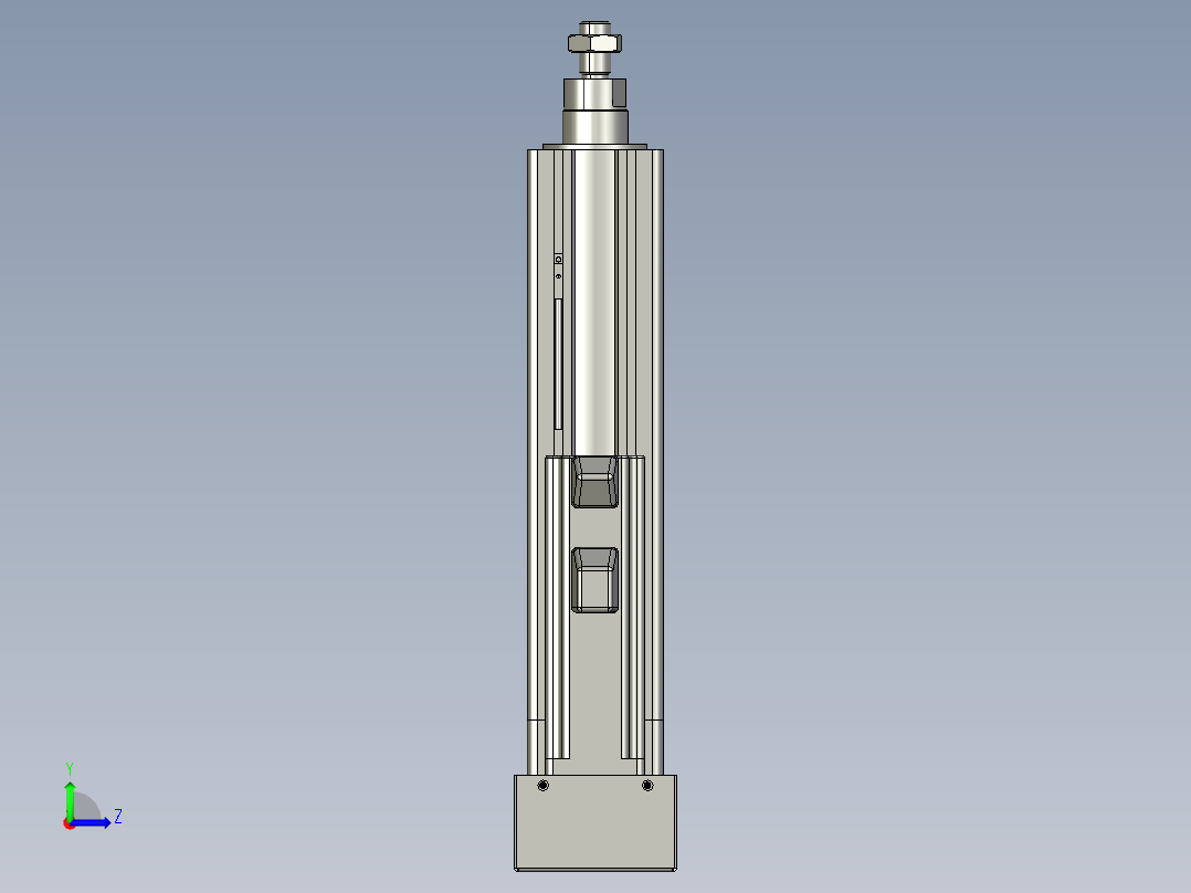 12VZ电动缸-VZ5-S100-BD左视图