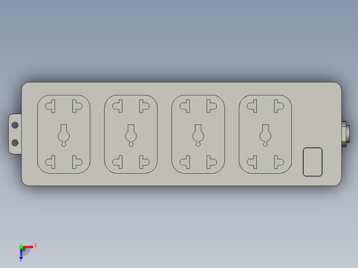 插排外形 SW STP俯视缩略图