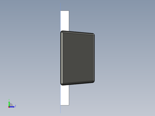 分立半导体元件封装-SOT89-5L左视缩略图