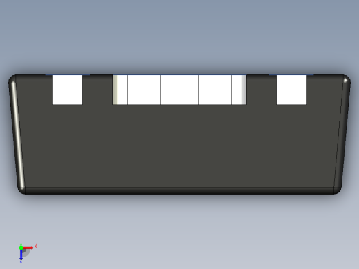 分立半导体元件封装-SOT89-5L俯视缩略图