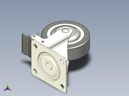 儀器輪、導電輪(750N)5532-3D多系列多零件图纸模型