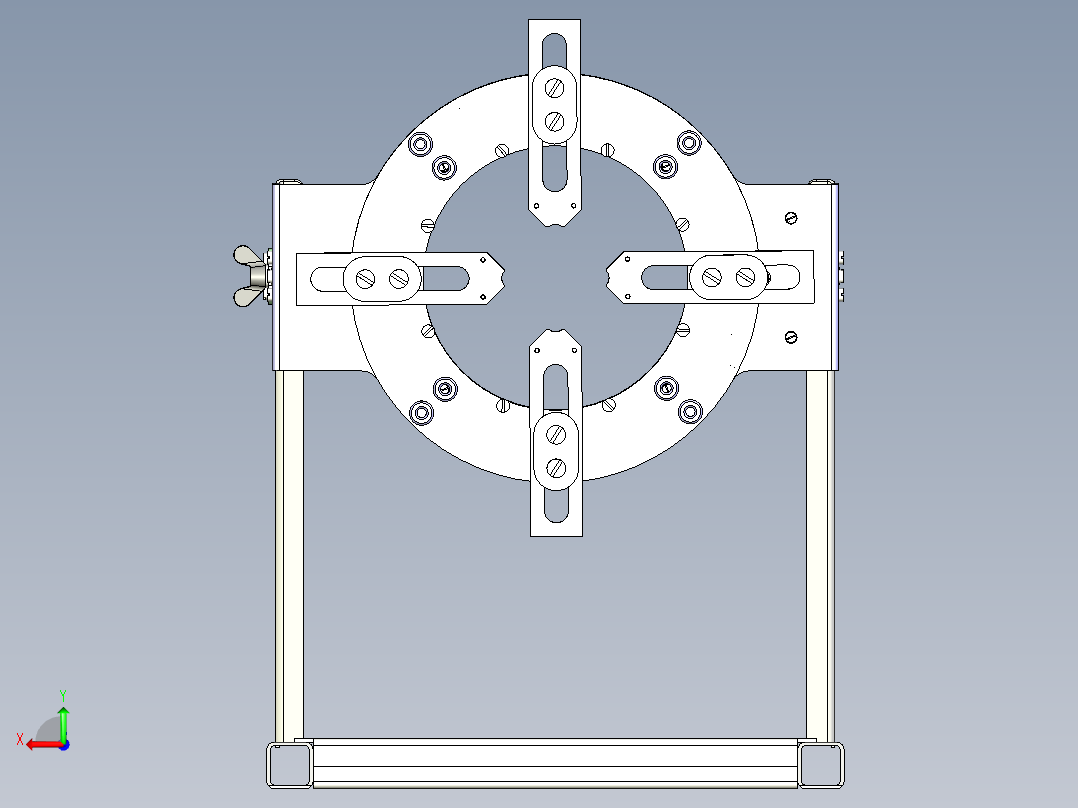 轨道焊接工具后视图