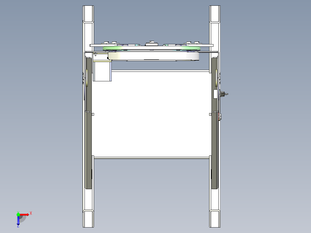 轨道焊接工具俯视图