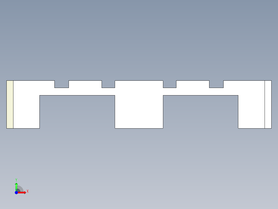 托盘 设计模型 (16)前视图