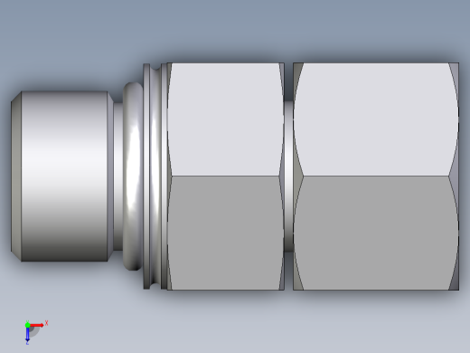 卡套式工业通用硬管接头EO_Swivel_connector_EGEO12SMCF俯视缩略图