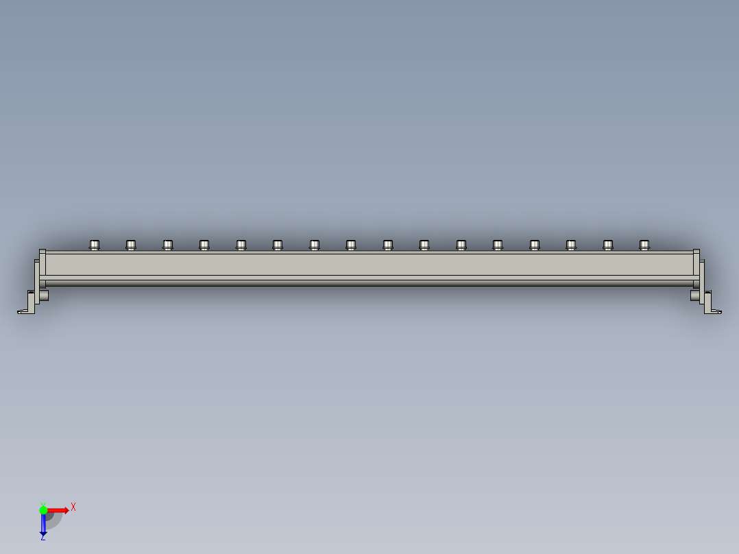 基恩士SJ-R108_kc图纸模型俯视图