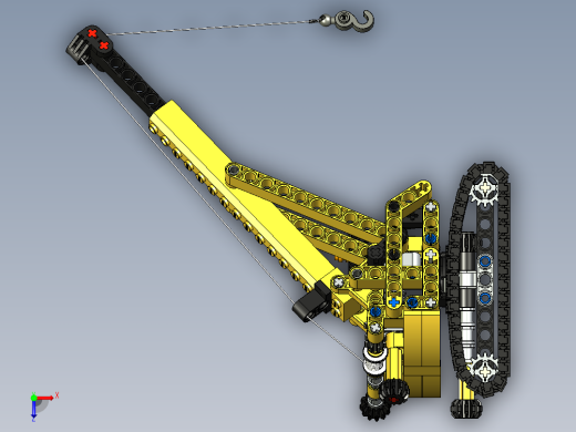 乐高9391起吊机玩具俯视缩略图
