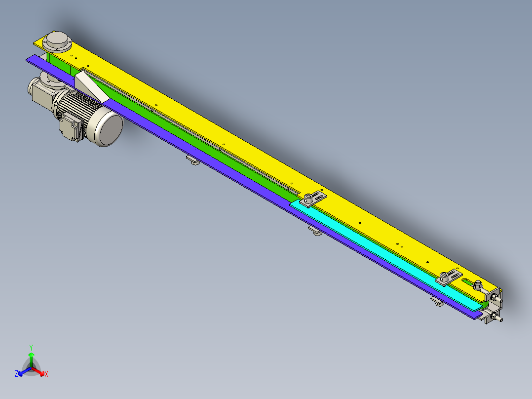 输送机设备模型图