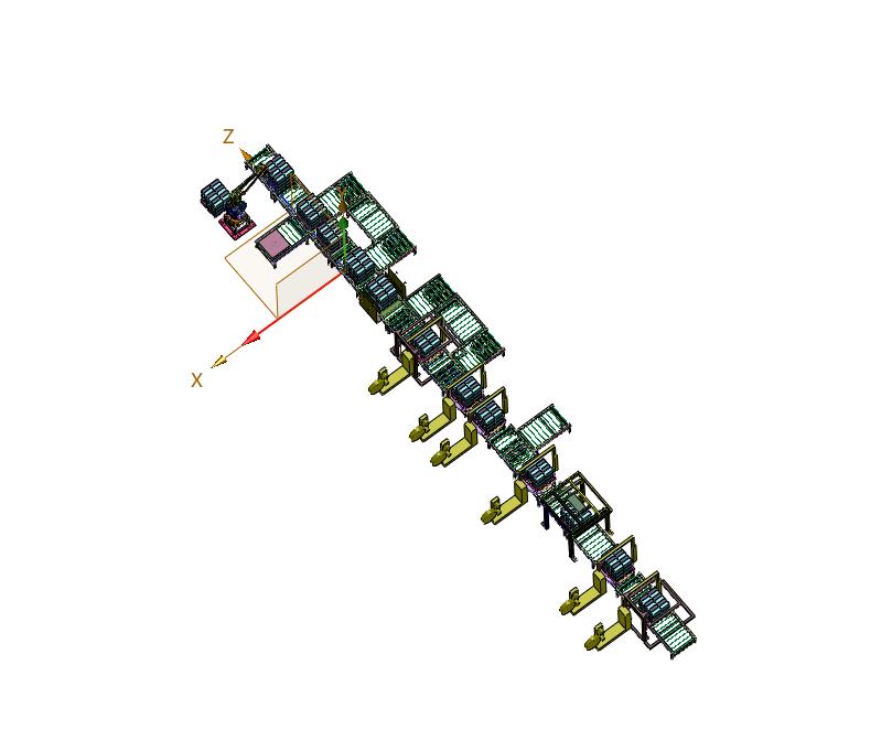 整平缠绕扫码称重包装线