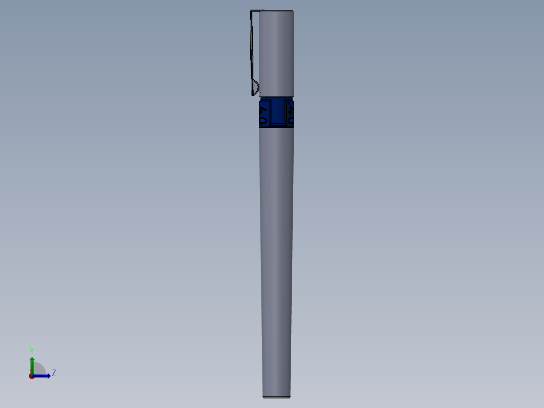 笔、中性笔、铅笔(40)左视图