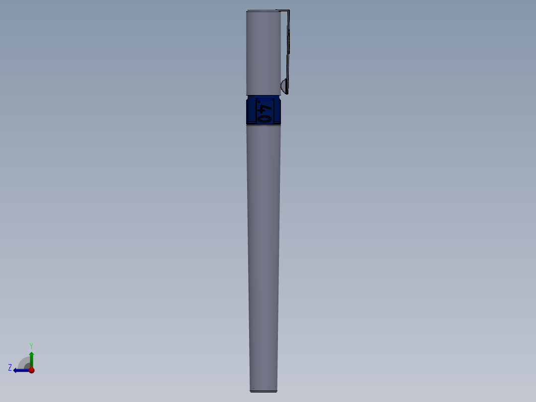 笔、中性笔、铅笔(40)右视图