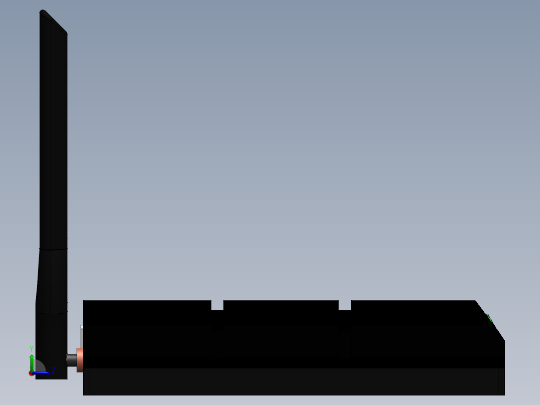 网络设备(30)左视图