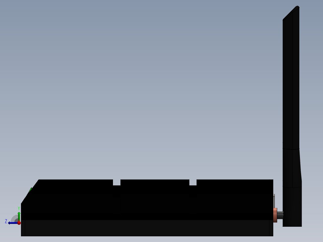 网络设备(30)右视图