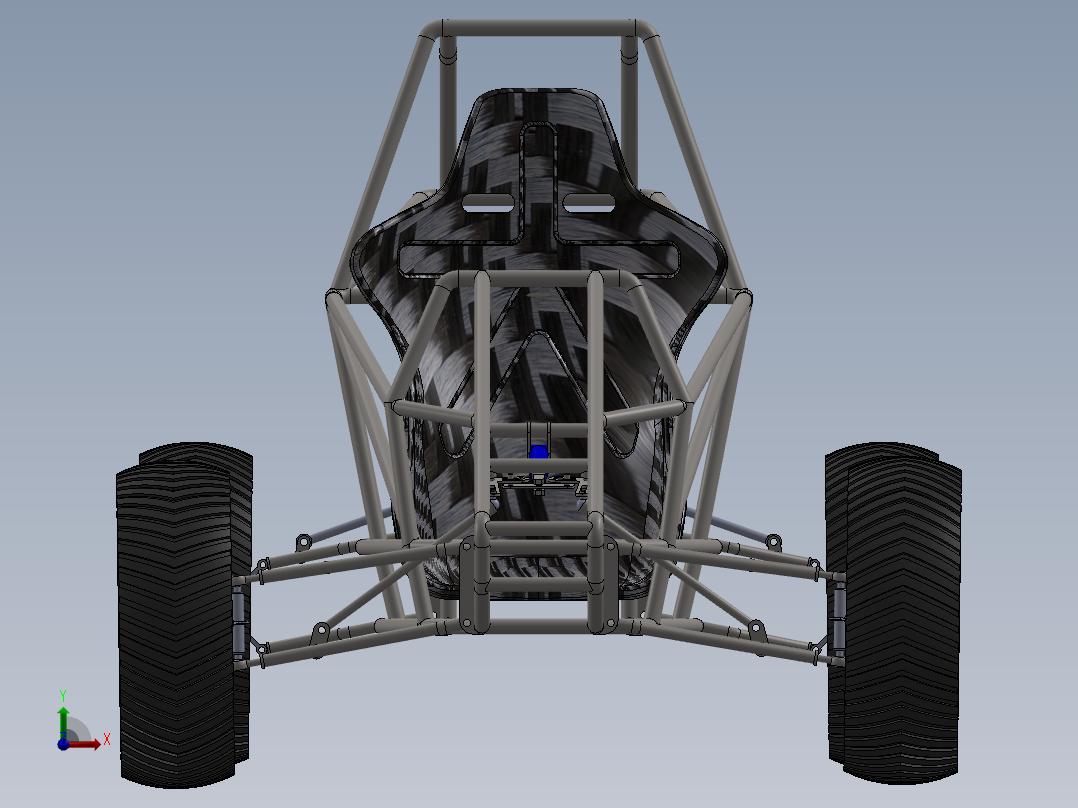 卡丁车 钢管车(86)前视图