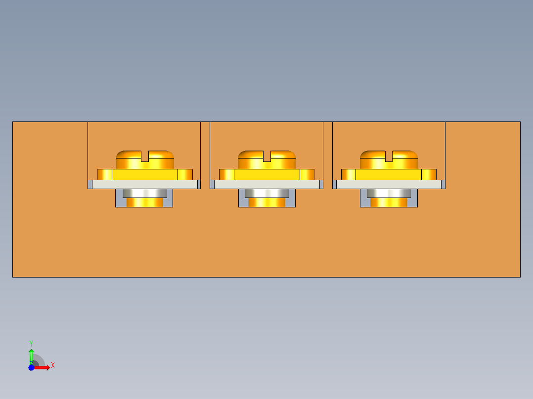 接线端子排TB-- 995014--15前视图