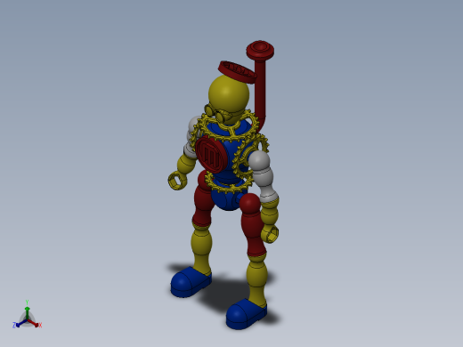 机器人正等轴测缩略图