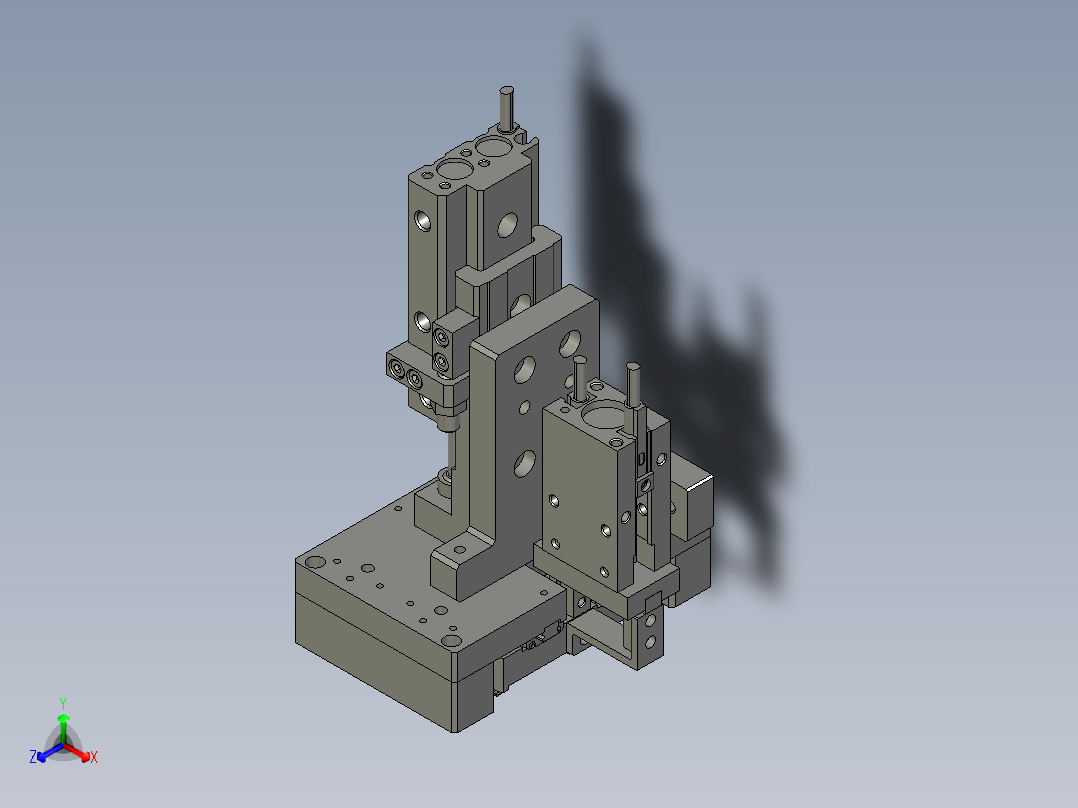 夹爪机构2主视图