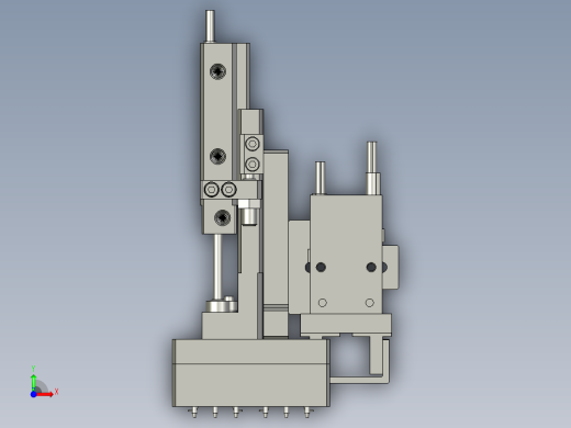 夹爪机构2前视缩略图