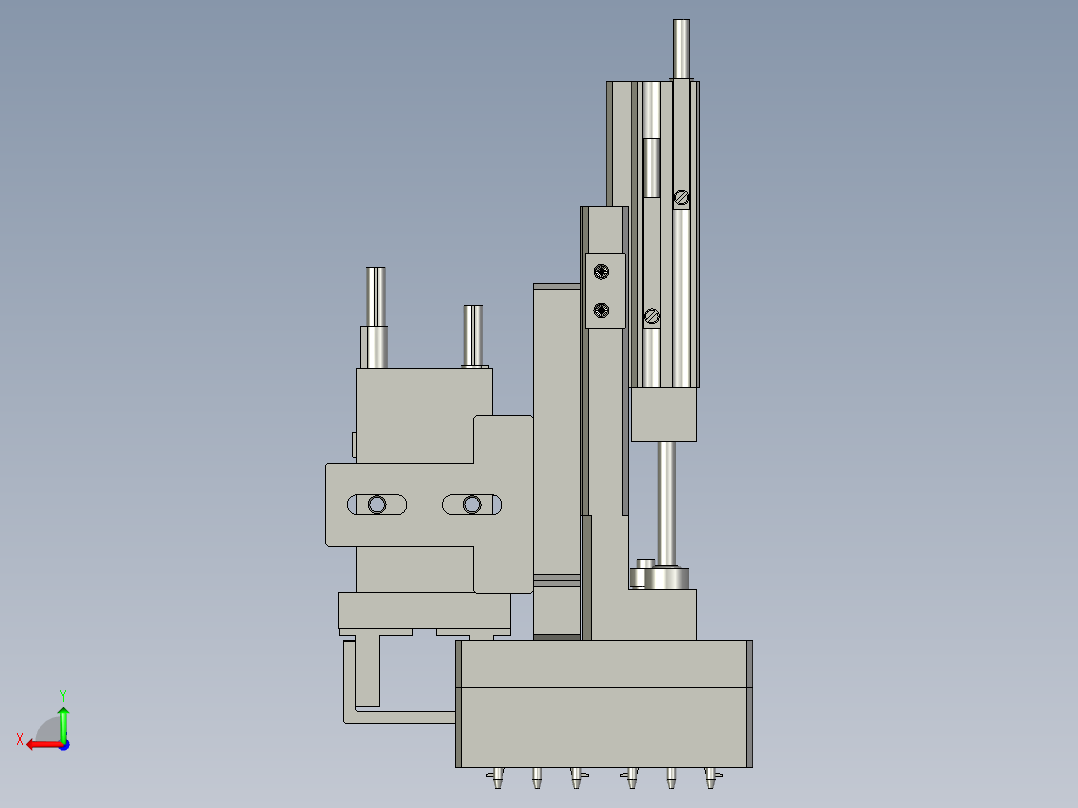 夹爪机构2后视图