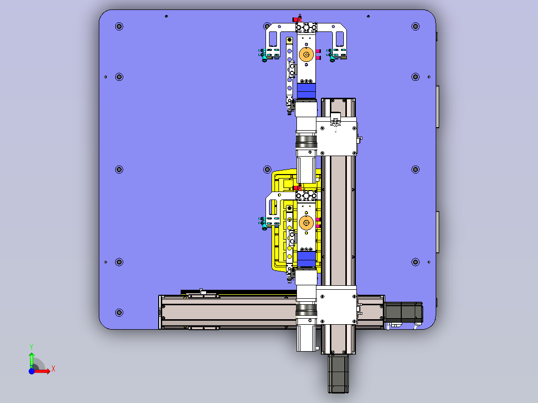 箱体搬运机器人前视图