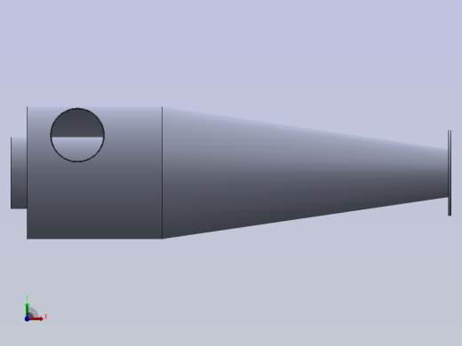 旋风分离器前视缩略图