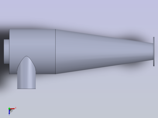 旋风分离器俯视缩略图