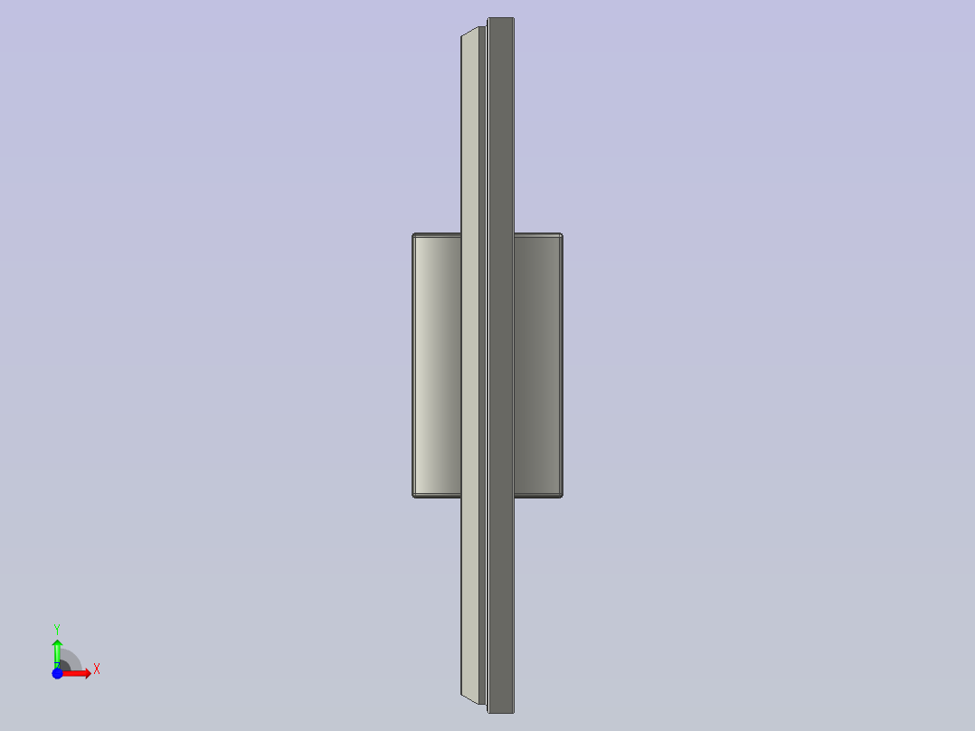 电脑显示器前视图