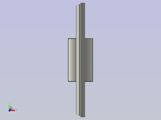 电脑显示器前视缩略图