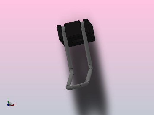 挂钩8系列80×40 黑色_挂钩8系列80×40 黑色俯视缩略图